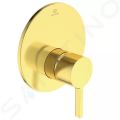 Ideal Standard Joy Sprchov batria pod omietku, Brushed Gold