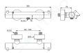 Ideal Standard CeraTherm Termostatick sprchov batria, chrm