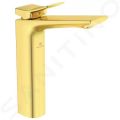 Ideal Standard Conca Tap Umvadlov batria s vpustom, Brushed Gold