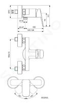 Ideal Standard CeraPlan Sprchov batria, chrm