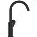 Ideal Standard Ceralife O Umvadlov batria s otonm vtokom a vpusou Click-Clack, hodvbna ierna