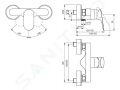 Ideal Standard Ceralife O Sprchov batria, chrm