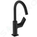 Ideal Standard Ceralife C Umvadlov batria s otonm vtokom a vpusou Click-Clack, hodvbna ierna