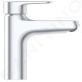 Ideal Standard ALU+ Umvadlov batria s vpusou ClickClack, BlueStart, strieborn