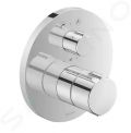 Duravit C.1 Vaov termostatick batria pod omietku, na 2 spotrebie, chrm