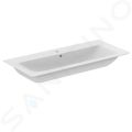 Ideal Standard Connect Air Nbytkov umvadlo, 104x46x16 cm, s prepadom, otvor na batriu, biela