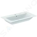 Ideal Standard Connect Air Umvadlo nbytkov, 84x46x17 cm, s prepadom, otvor na batriu, s Ideal Plus, biela