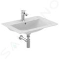 Ideal Standard Connect Air Umvadlo nbytkov, 64x46x17 cm, s prepadom, otvor na batriu, biela