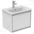 Ideal Standard Connect Air Nbytkov umvadlo 54x38x16 cm, s prepadom, 1 otvor na batriu, biela