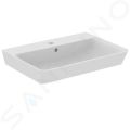 Ideal Standard Connect Air Umvadlo Cube, 65x46x16 cm, s prepadom, otvor na batriu, s Ideal Plus, biela