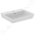 Ideal Standard Connect Air Umvadlo Cube, 55x46x16 cm, s prepadom, otvor na batriu, biela