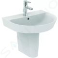 Ideal Standard Connect Air Umvadlo, 55x46 cm, s prepadom, otvor na batriu, biela