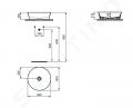 Ideal Standard Ipalyss Um�vadlo na dosku, priemer 40 cm, bez prepadu, Ideal Plus, biela