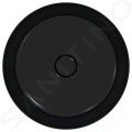 Ideal Standard Ipalyss Umvadlov misa, priemer 40 cm, bez prepadu, matn ierna