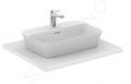 Ideal Standard Ipalyss Umvadlo na dosku, 55x38 cm, s prepadom, 1 otvor na batriu, biela