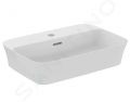 Ideal Standard Ipalyss Umvadlo na dosku, 55x38 cm, s prepadom, 1 otvor na batriu, biela