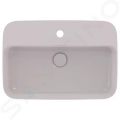Ideal Standard Ipalyss Umvadlo na dosku, 55x38 cm, s prepadom, otvor na batriu, Concrete