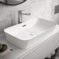 Ideal Standard Ipalyss Umvadlo na dosku, 55x38 cm, s prepadom, biela