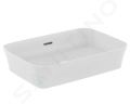 Ideal Standard Ipalyss Umvadlo na dosku, 55x38 cm, s prepadom, matn biela