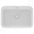 Ideal Standard Ipalyss Umvadlo na dosku, 55x38 cm, s prepadom, matn biela