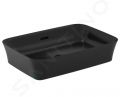 Ideal Standard Ipalyss Umvadlo na dosku, 55x38 cm, s prepadom, matn ierna