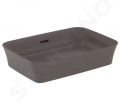 Ideal Standard Ipalyss Umvadlo na dosku, 550x380 mm, s prepadom, slate grey