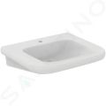 Ideal Standard Contour 21+ Umvadlo bezbarirov 65x56 cm, bez prepadu, otvor na batriu, SmartGuard+, biela
