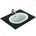 Ideal Standard Connect Umvadlo zpustn, 48x35 cm, s prepadom, biela