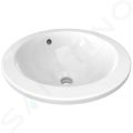 Ideal Standard Connect Umvadlo zpustn, 38 cm, s prepadom, biela