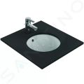 Ideal Standard Connect Umvadlo pod dosku, priemer 38 cm, s prepadom, biela