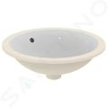 Ideal Standard Connect Umvadlo zpustn, priemer 48 cm, bez otvoru na batriu, biela