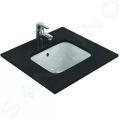 Ideal Standard Connect Umvadlo pod dosku, 42x35 cm, s prepadom, biela