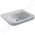 Ideal Standard Contour 21 Umvadlo bezbarirov, 60x56 cm, 1 otvor na batriu, bez prepadu, biela