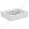 Ideal Standard Connect Umvadlo Cube, 55x46x18 cm, s prepadom, otvor na batriu, biela