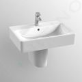 Ideal Standard Connect Umvadlo Cube, 65x46x18 cm, s prepadom, otvor na batriu, s Ideal Plus, biela