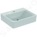 Ideal Standard Connect Umvadlo Cube 55x46x18 cm, 1 otvor na batriu, s Ideal Plus, biela