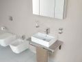 Ideal Standard Strada Umvadlo, 50x42x15 cm, s prepadom, otvor na batriu, biela