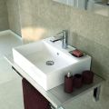 Ideal Standard Strada Umvadlo, 50x42x15 cm, s prepadom, otvor na batriu, s Ideal Plus, biela