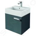 Ideal Standard Strada Umvadlo, 60x42x15 cm, s prepadom, otvor na batriu, s Ideal Plus, biela