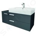 Ideal Standard Strada Umvadlo, 71x42x15 cm, s prepadom, otvor na batriu, s Ideal Plus, biela