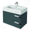 Ideal Standard Strada Umvadlo, 71x42x15 cm, s prepadom, otvor na batriu, s Ideal Plus, biela