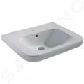 Ideal Standard Contour 21 Umvadlo bezbarirov, 60x18x56 cm, s prepadom, otvor na batriu, biela