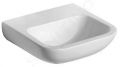 Ideal Standard Contour 21 Umvadlo, 50x42 cm, bez otvoru na batriu, bez prepadu, biela