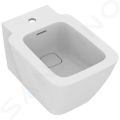 Ideal Standard Strada II Zvesn bidet s prepadom, otvor na batriu, s Ideal Plus, biela