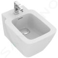 Ideal Standard Strada II Zvesn bidet s prepadom, otvor na batriu, s Ideal Plus, biela