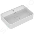 Ideal Standard Strada II Umvadlo, 60x40 cm, s prepadom, s otvorom na batriu, biela