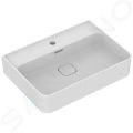 Ideal Standard Strada II Umvadlo, 60x43 cm, s prepadom, s otvorom na batriu, s Ideal Plus, biela
