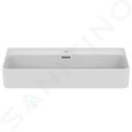Ideal Standard Strada II Umvadlo, 80x43 cm, s prepadom, s otvorom na batriu, biela