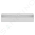 Ideal Standard Strada II Umvadlo, 100x43 cm, s prepadom, s otvorom na batriu, biela