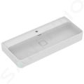 Ideal Standard Strada II Umvadlo, 100x43 cm, s prepadom, s otvorom na batriu, biela